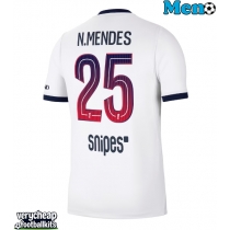 Paris Saint-Germain Nuno Mendes #25 Replica Away Shirt 2026-27 Short Sleeve